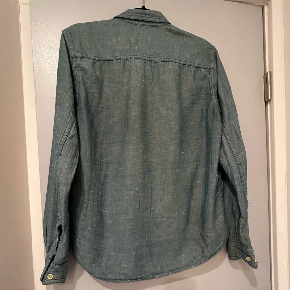 Urban Outfitters Blue Button Down - Picture 3 of 3